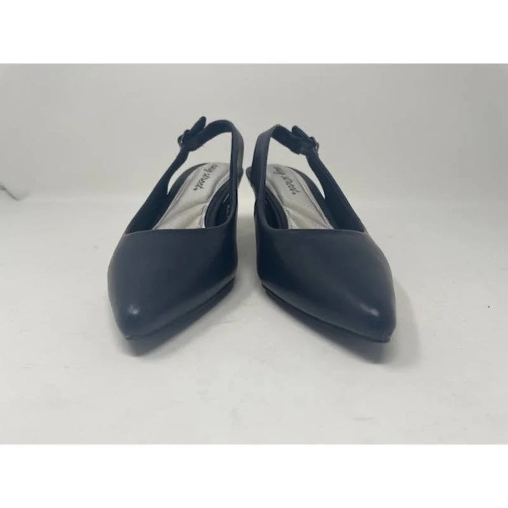 Easy Street Women's Faye Pump, Navy, Size 7 M